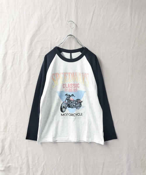 「Starting Over」 「HALHAM」長袖Tシャツ L グレー系その他 メンズ_画像7
