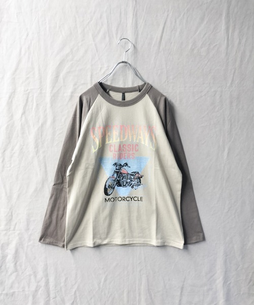 「Starting Over」 「HALHAM」長袖Tシャツ L グレー系その他 メンズ_画像8