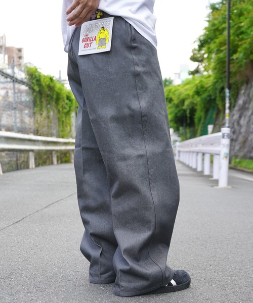 ち*わ様 BEN DAVIS USA GORILLA CUT 32inch ブラ BEN DAVIS（ベンデイビス） チノパン 「BEN DAVIS USA」USA GORILLA