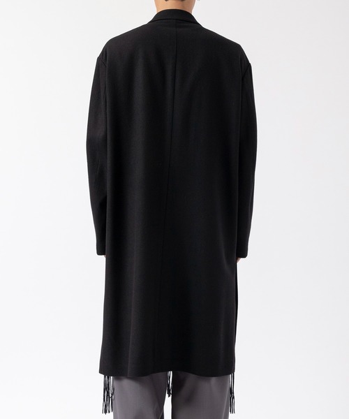 ブルゾン アウター Side Slit Fringe Long JKT メンズの画像