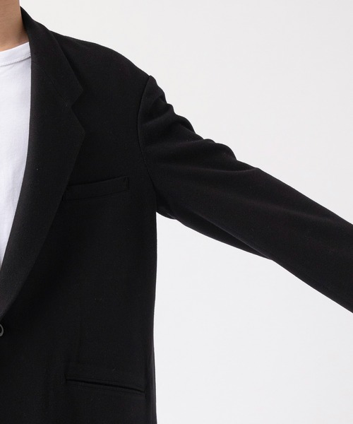 ブルゾン アウター Side Slit Fringe Long JKT メンズの画像