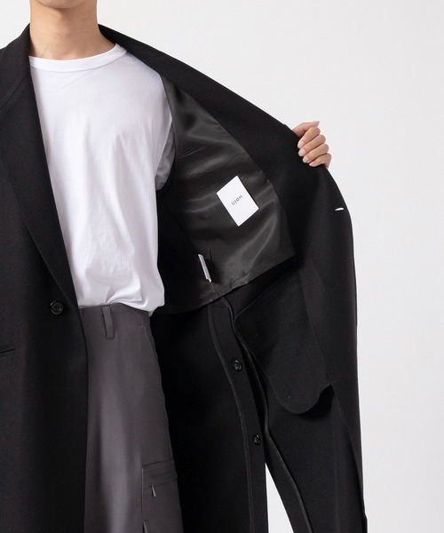ブルゾン アウター Side Slit Fringe Long JKT メンズの画像