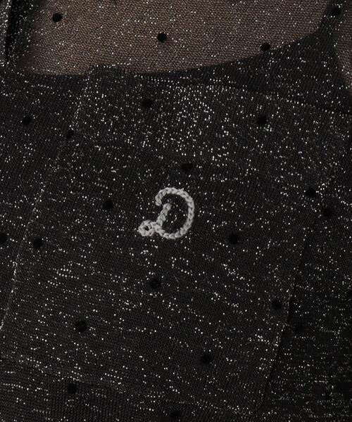 「DRESSTERIOR」 半袖ニット 36 ベージュ レディース_画像9