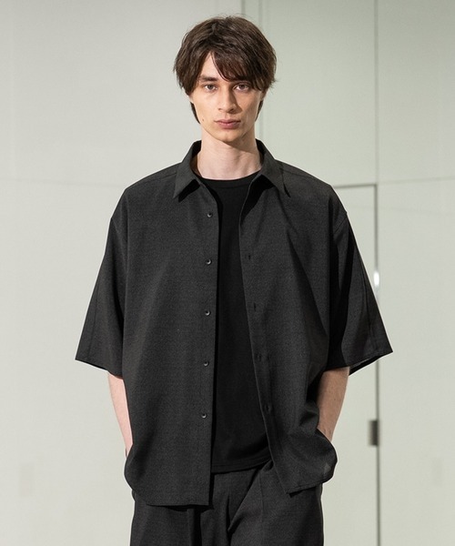 CITY TOKYO シャツ 半袖 「CITY TOKYO」Cool-flex リラックスシャツ