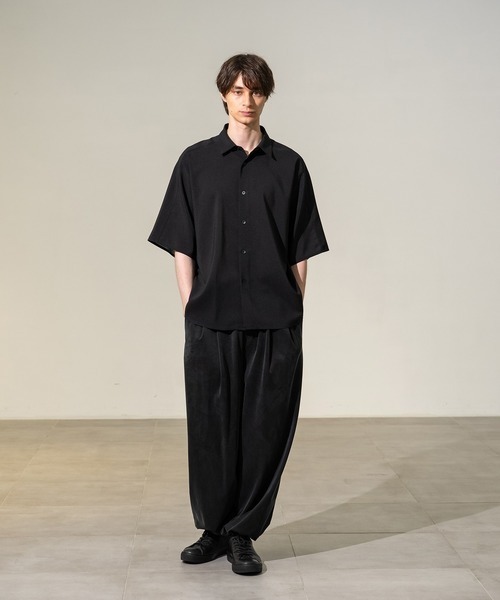 CITY TOKYO シャツ 半袖 「CITY TOKYO」Cool-flex リラックスシャツ