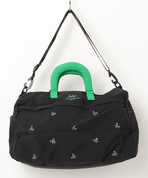 コーチ　ボストンバッグ　深緑　2way 肩掛け可能　大容量 FREE STYLISTS ショルダーバッグ バッグ 「2WAY」大容量配色レザー