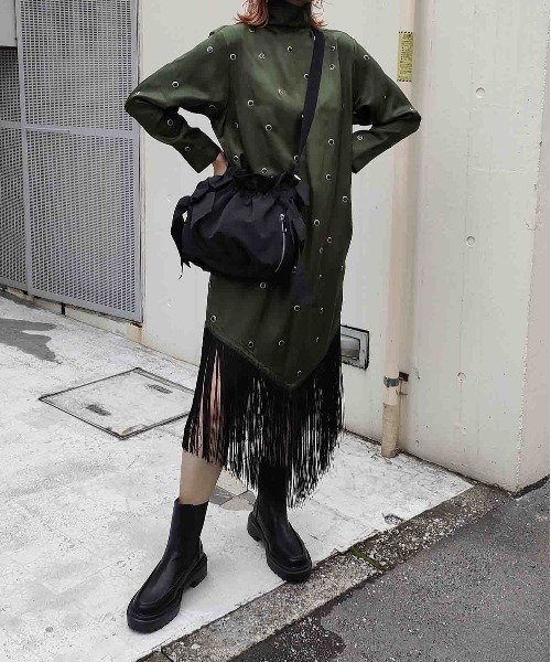 「Casselini」 ショルダーバッグ FREE ブラック レディース_画像8