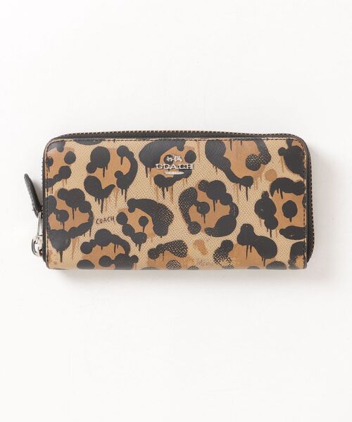 COACH（コーチ） レオパード財布 - ブラウン レディース : ZOZOTOWN