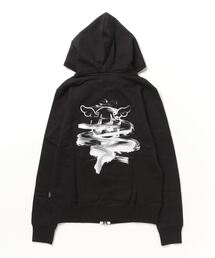 Sync. パーカー 「D*FACE」 ZIP UP HOODED ”DOG BUFF メンズ