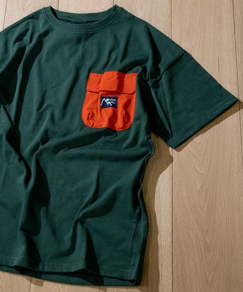 Men's S ベージュ系 マウンテンシャレー Mountain Chalet オリジナル Tシャツ 希少なアウトドアTシャツ Inter Tee Shirts