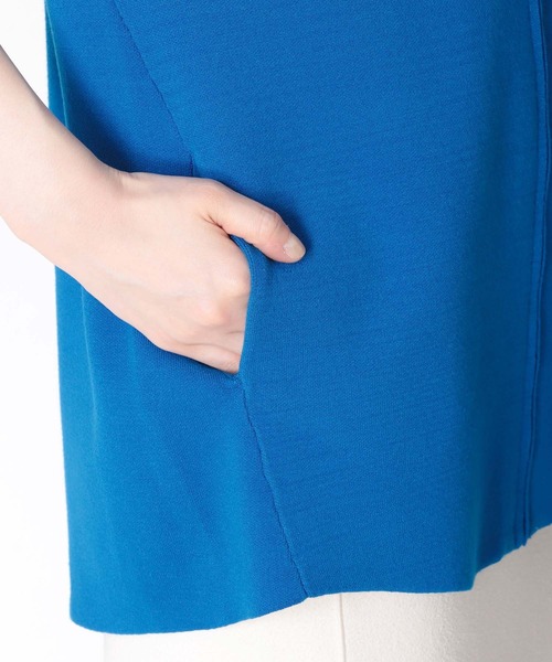 ニット セーター Sugar Rose / front zip knit vest(フロントZIPニットベスト) レディース DRESSLAVE ニット セーター Sugar Rose / front zip knit vest