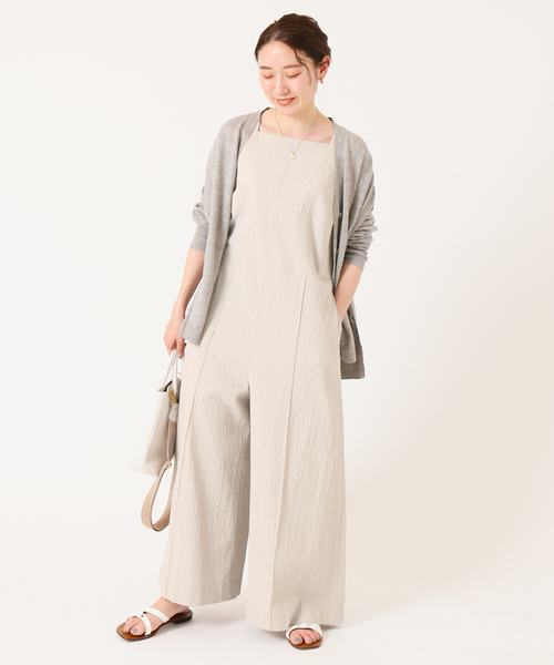 IENA リップルコットンオールインワン 36 IENA リップルコットンオールインワン 36