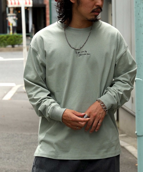 BACK NUMBER tシャツ 「BACK NUMBER」イラストプリントロンT メンズ