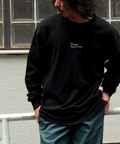 BACK NUMBER tシャツ 「BACK NUMBER」イラストプリントロンT メンズ