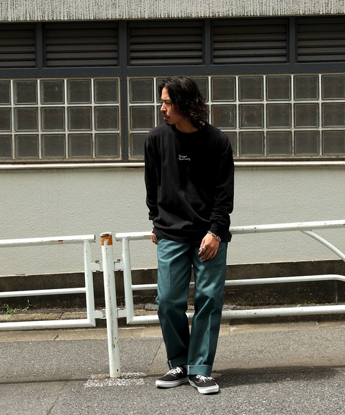 BACK NUMBER tシャツ 「BACK NUMBER」イラストプリントロンT メンズ