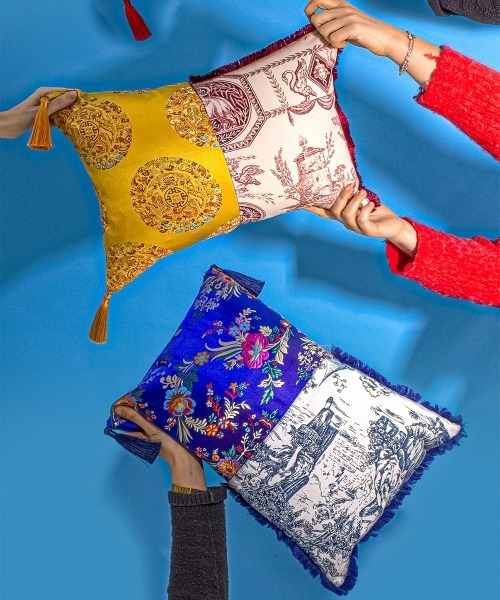 クッション クッションカバー SELETTI HYBRIDクッションARGIA_5