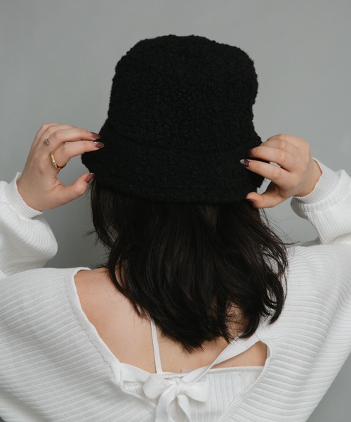 帽子 ハット ファジーバケットハット レディース : ZOZOTOWN Yahoo!店