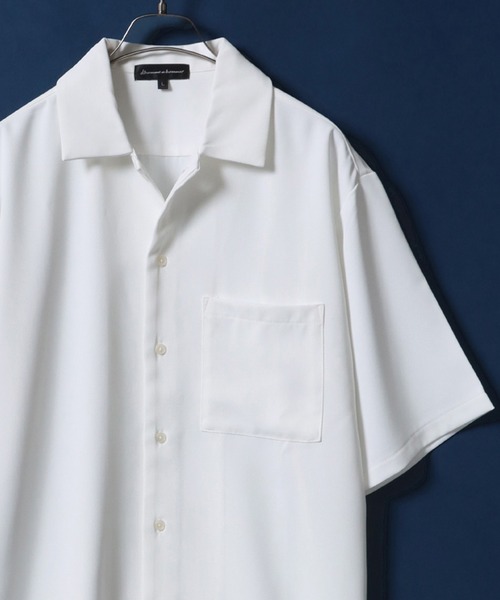 ANPAS シャツ 2WAY Drape Twill Fabric Oversized Shirt/別注
