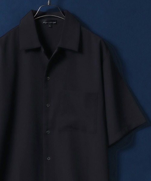 ANPAS シャツ 2WAY Drape Twill Fabric Oversized Shirt/別注
