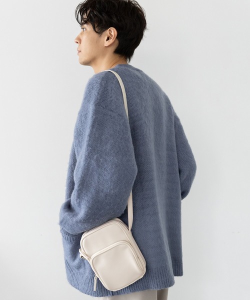 a2o ショルダーバック LAKOLE ショルダーバッグ ダブルZIPミニショルダーバッグ