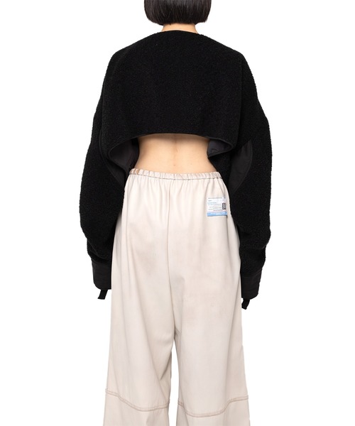 MAISON MIHARA YASUHIRO アウター Cropped Boa Blouson レディース 