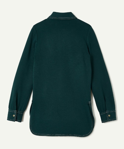 leinwande ブラウス シャツ Stitch Long Shirts レディース