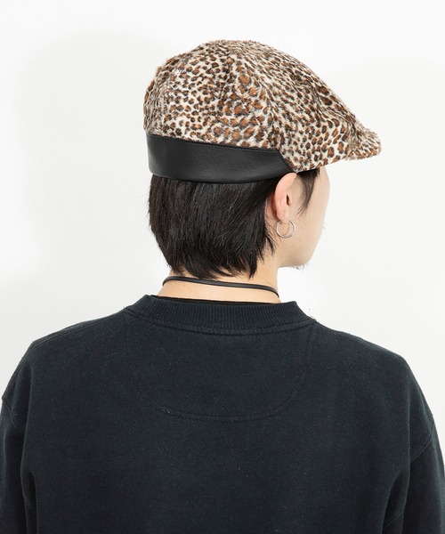 ca4la ハンチング ベレー帽 FUR HUNTI メンズ レディース レザー CA4LA 帽子 ベレー帽 FUR HUNTI メンズ レディース : ZOZOTOWN