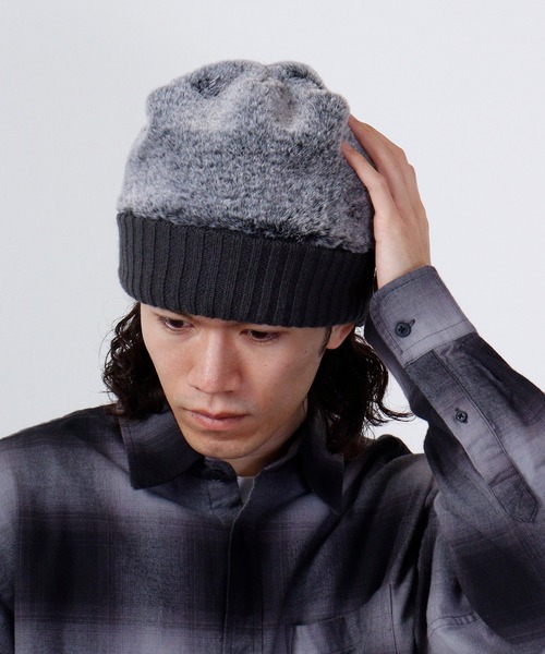 pheeny 2023AW ニット帽 美品　ウールキャップ ビーニー ニット帽子 ニットキャップ ワッチキャップ