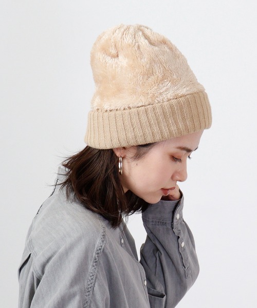Buddix ニットキャップ　ニット帽　FANTASTICS 4INT. ニット帽 ニットキャップ リブニットビーニー メンズ