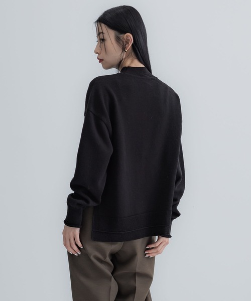 美品　ユナイテッドトウキョウ　リブニット  黒　ブラック UNITED TOKYO（ユナイテッドトウキョウ） ニット セーター 「残り
