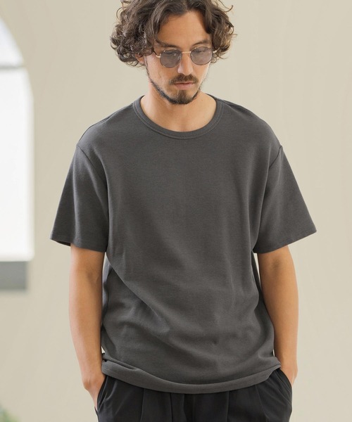 Magine tシャツ mt8821-SPAN FRAISE SHORT SLEEVE CUT SEW T