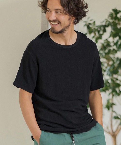Magine tシャツ mt8821-SPAN FRAISE SHORT SLEEVE CUT SEW T