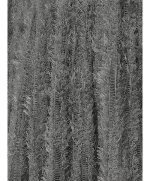 スカート チュールジャガードボリュームスカート レディース  