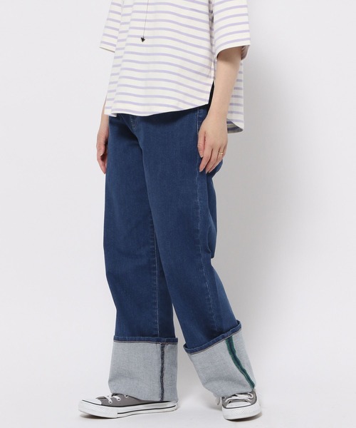 GLOBAL WORK ジーンズ デニム デニムパンツ 低身長スタッフ企画