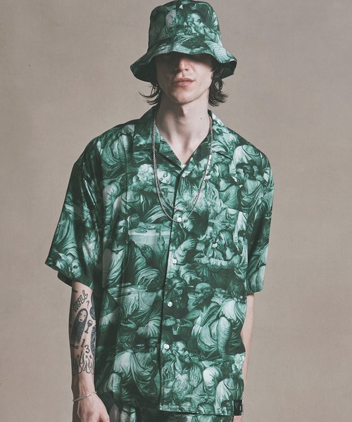MSML シャツ 半袖 ART GRAPHIC SHORT SLEEVE SHIRT / アート