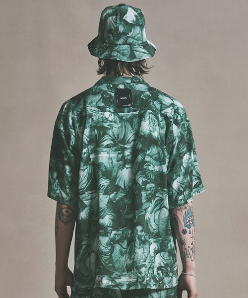 MSML シャツ 半袖 ART GRAPHIC SHORT SLEEVE SHIRT / アート