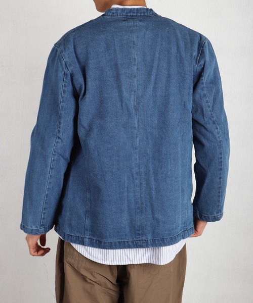WESTSEA（ウエストシー） ジャケット ノーカラージャケット ノーカラー