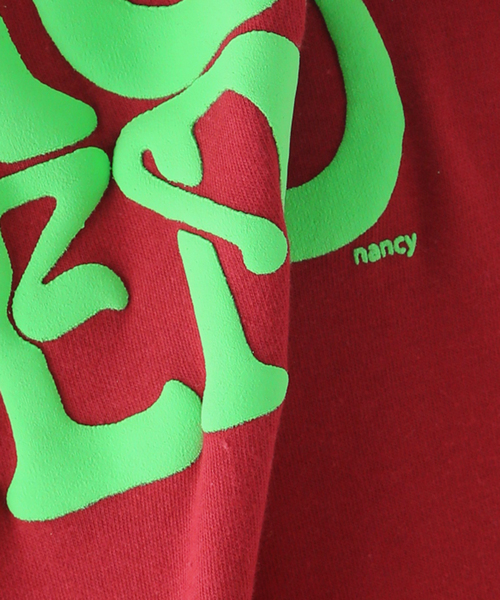 tシャツ 「nancy/ナンシー」 GLIMPSE TEE NA087 レディース メンズ tシャツ 「nancy/ナンシー」 GLIMPSE TEE NA087 レディース