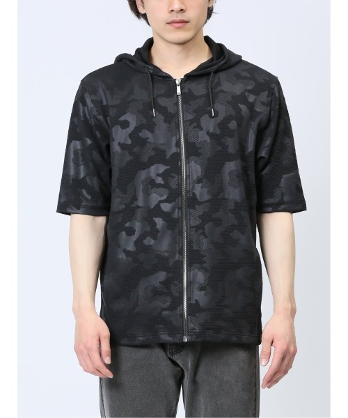 renoma HOMME パーカー 「ストレッチ」レノマ オム カモフラ