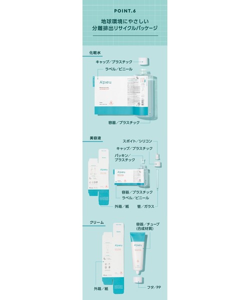 A'pieu（アピュー） 化粧水 「A'pieu/アピュー」テトラソーム CICA化粧