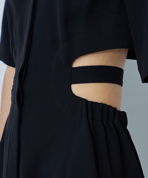 AKIKOAOKI（アキコアオキ） シャツワンピース 「AKIKOAOKI