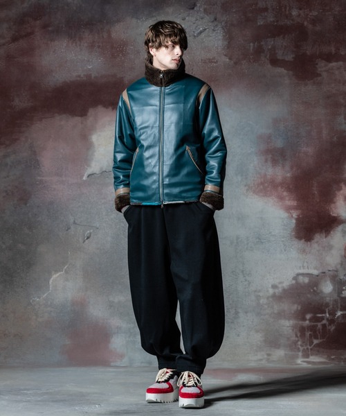 ジャケット・アウター glamb Reversible stadium JKT glamb（グラム）の「Hugo stadium JKT / ヒューゴスタジアムジャケット