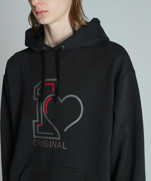 Schott N.Y.C パーカー Schott/ショット/ORIGINAL HEART HOODED