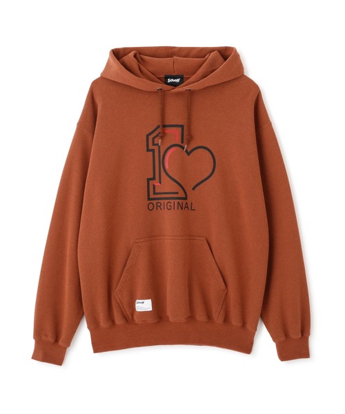schottパーカー Schott N.Y.C パーカー Schott/ショット/ORIGINAL HEART HOODED