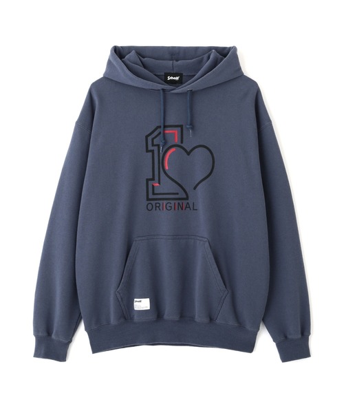Schott バーガンディ パーカー Schott N.Y.C パーカー Schott/ショット/HOODED SWEAT EMPIRE
