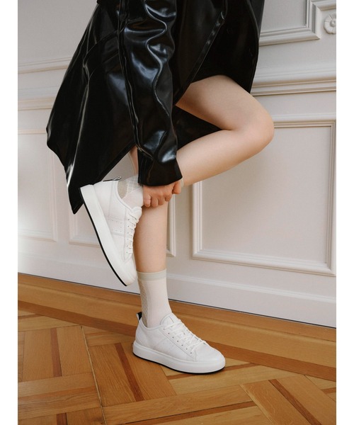 ★ECCO★レディース ストリート エース Women's ECCO® Street Ace Leather Sneaker | Black