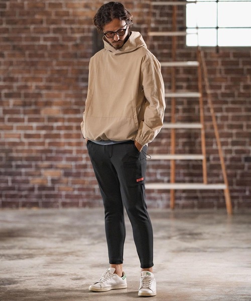 felkod パンツ mp12595-One Side Out Pocket Easy Pants