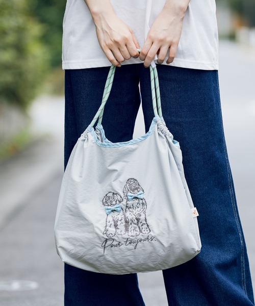 ROPE' PICNIC トートバッグ 「comif(コミフ)×ROPE' PICNIC」刺繍