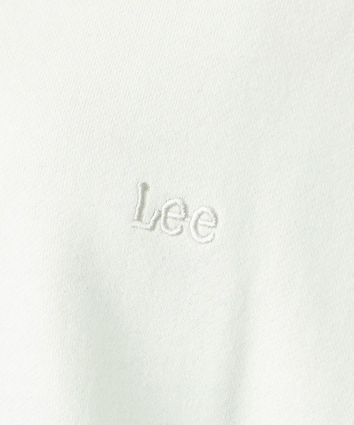 トレーナー スウェット Lee/リー ニットパネル スウェット ルーズシルエット 毎年好評 レディース Lee トレーナー スウェット Lee/リー ニットパネル ルーズ