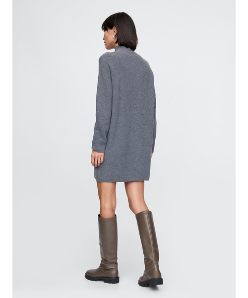 GAP ワンピース CashSoft カシミヤタッチ リブ タートルネック